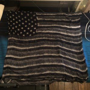 Givenchy Silk Scarf. American Flag design.